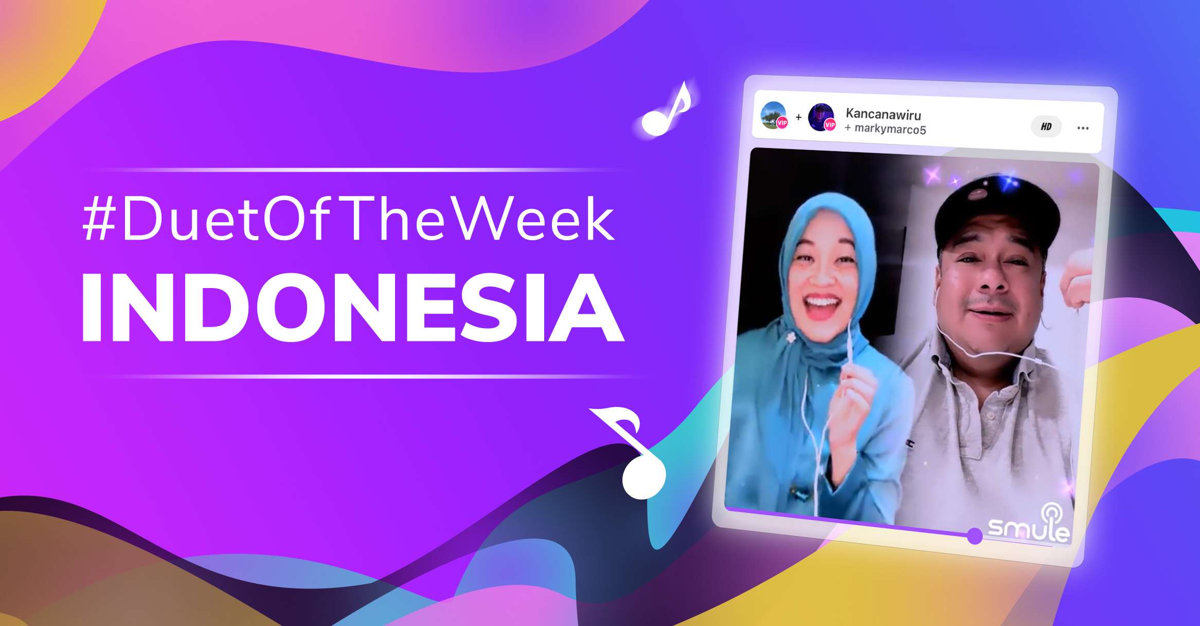 Pemenang Duet of the Week Smule Indonesia