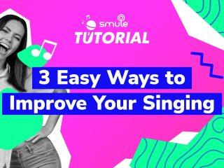 3 Easy Ways to Improve Your Singing Skills