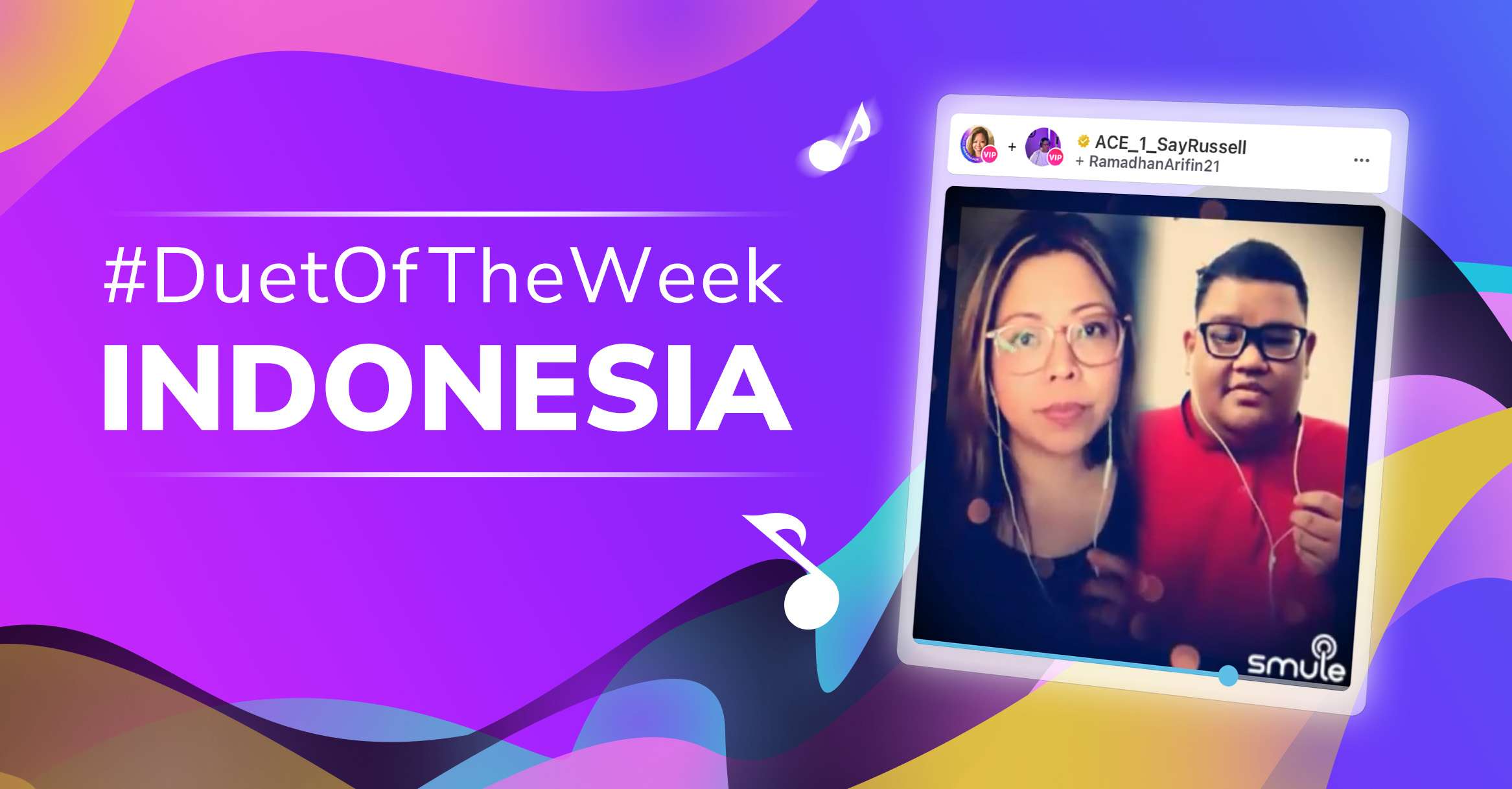 Pemenang Duet of the Week Smule Indonesia