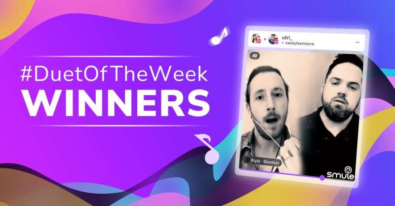 Smule Duet of the Week Winners
