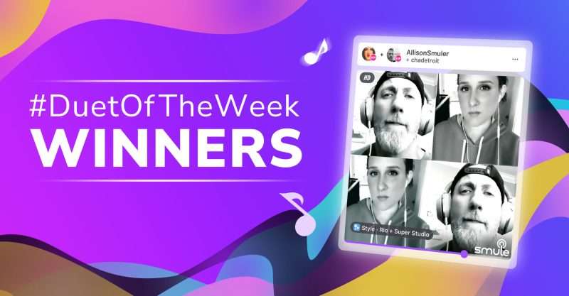 Smule Duet of the Week Winners