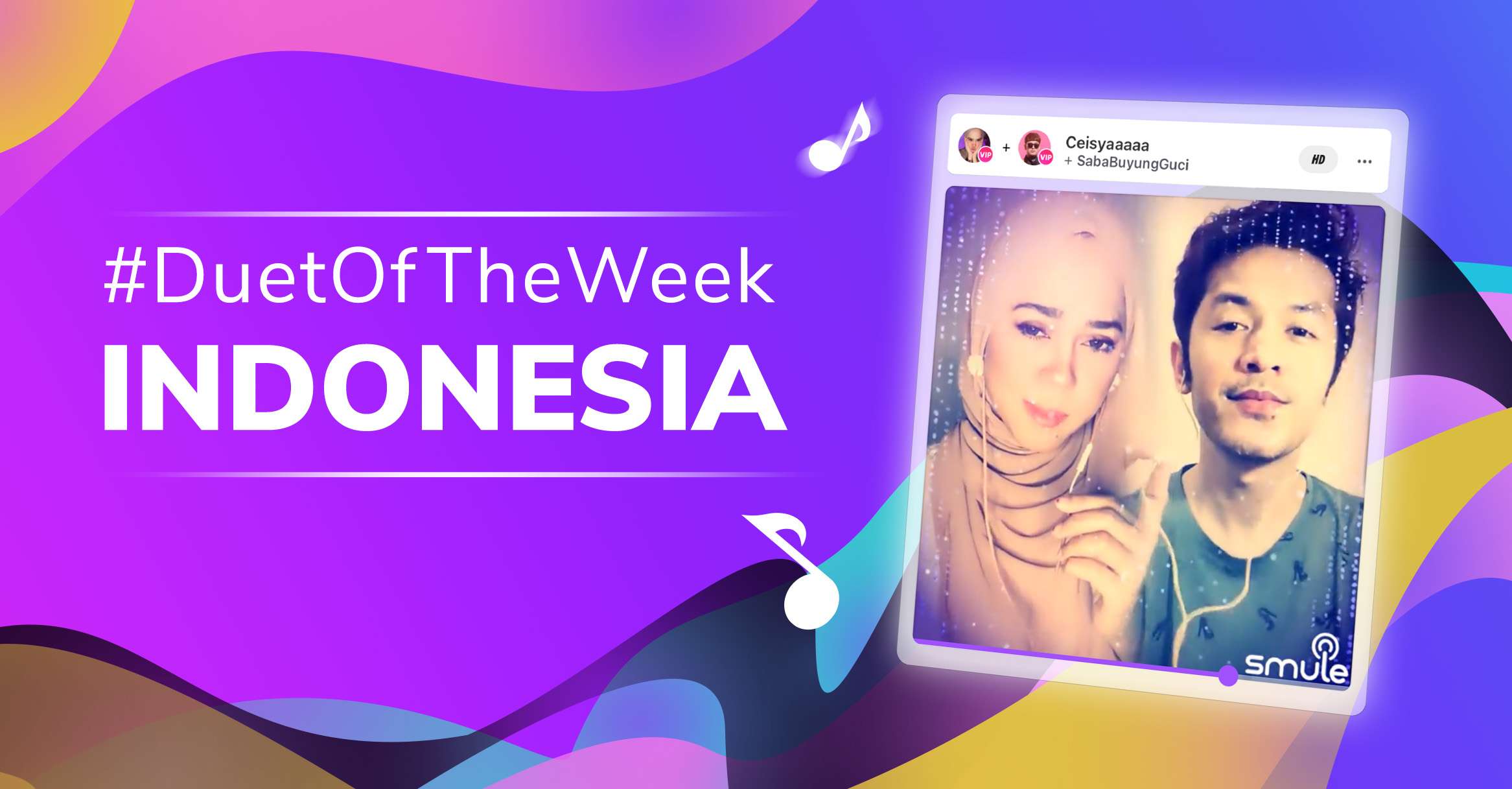 Pemenang Duet of the Week Smule Indonesia