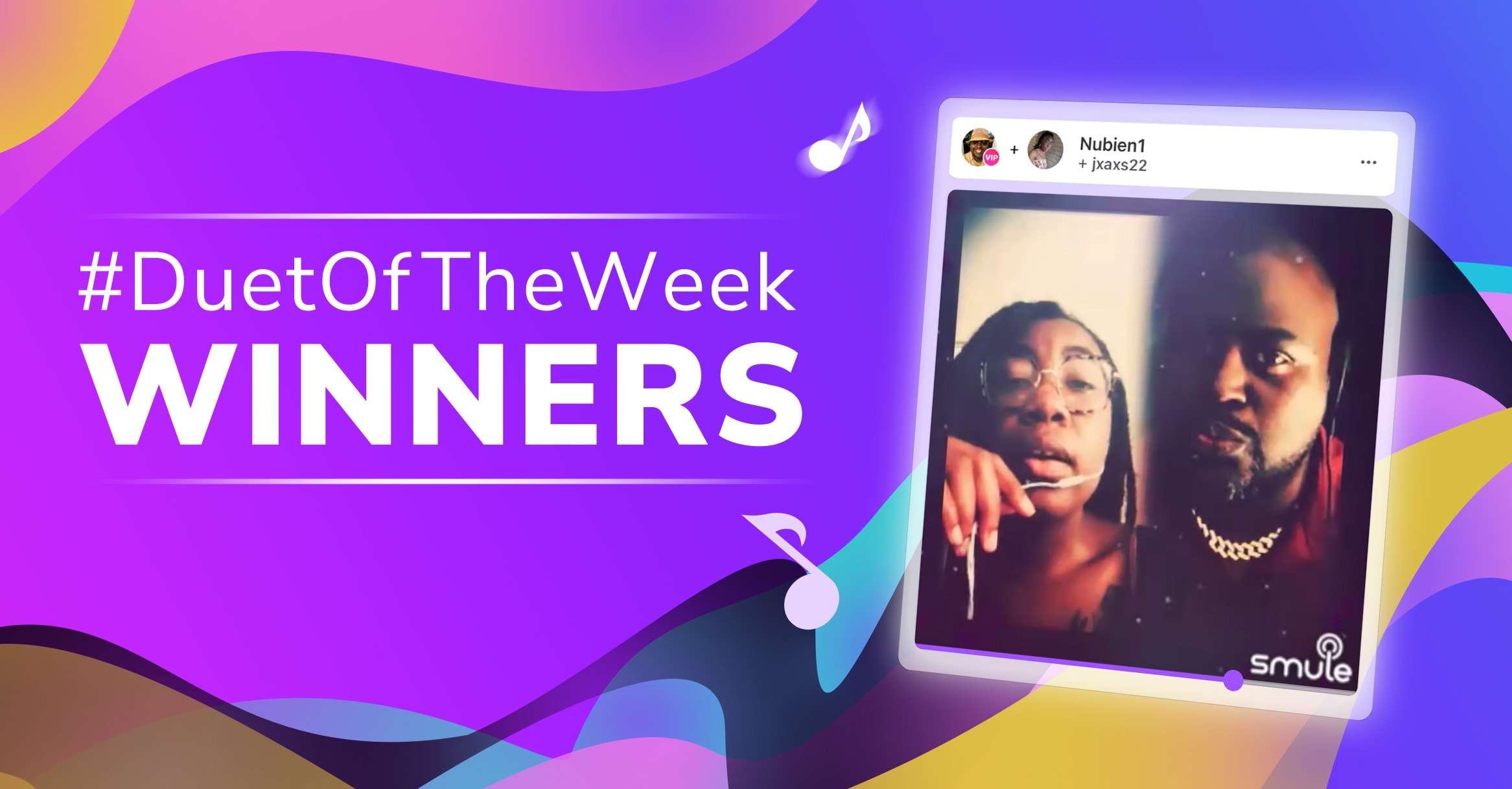 Smule Duet of the Week Winners