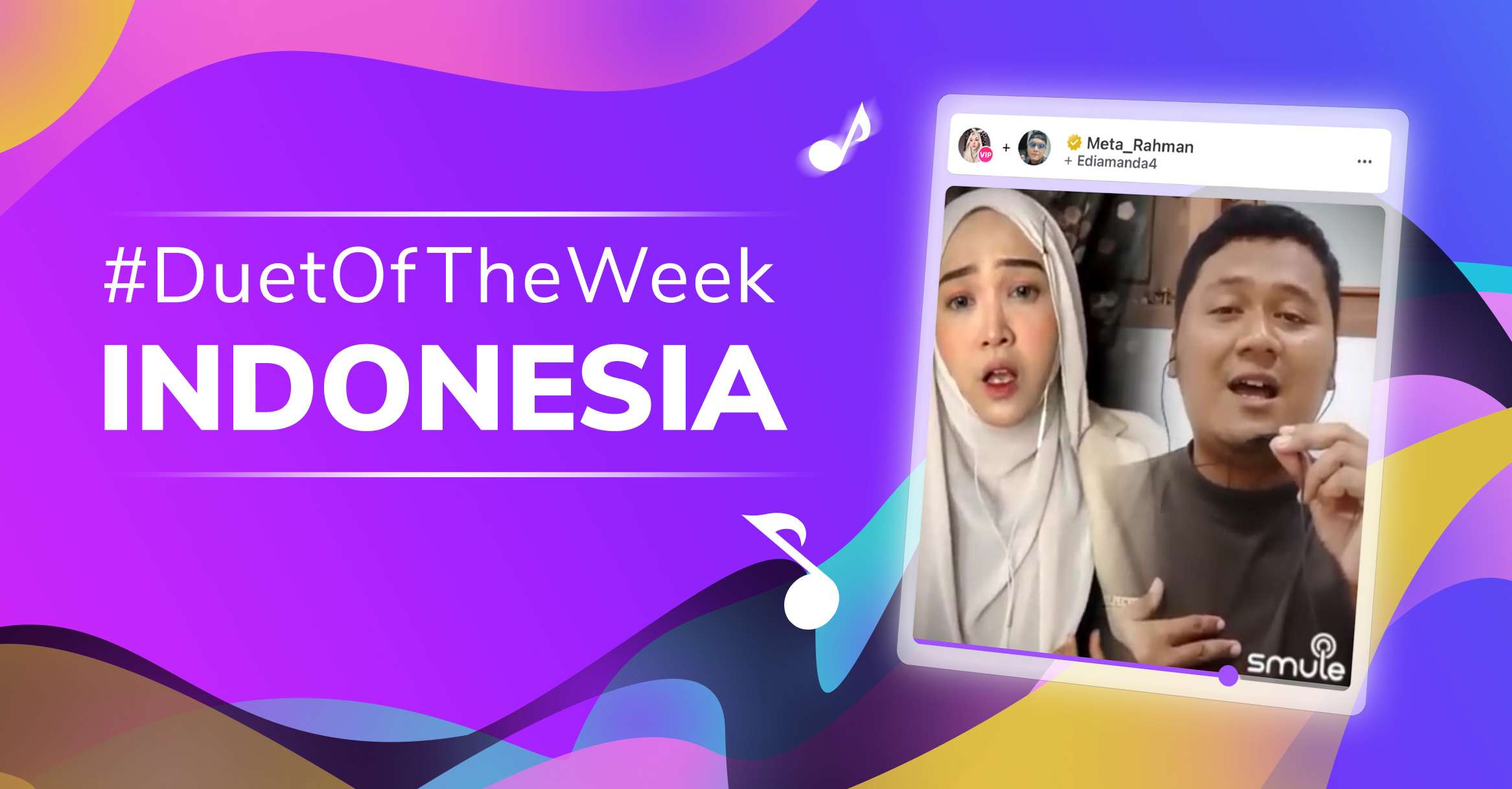 Pemenang Duet of the Week Smule Indonesia
