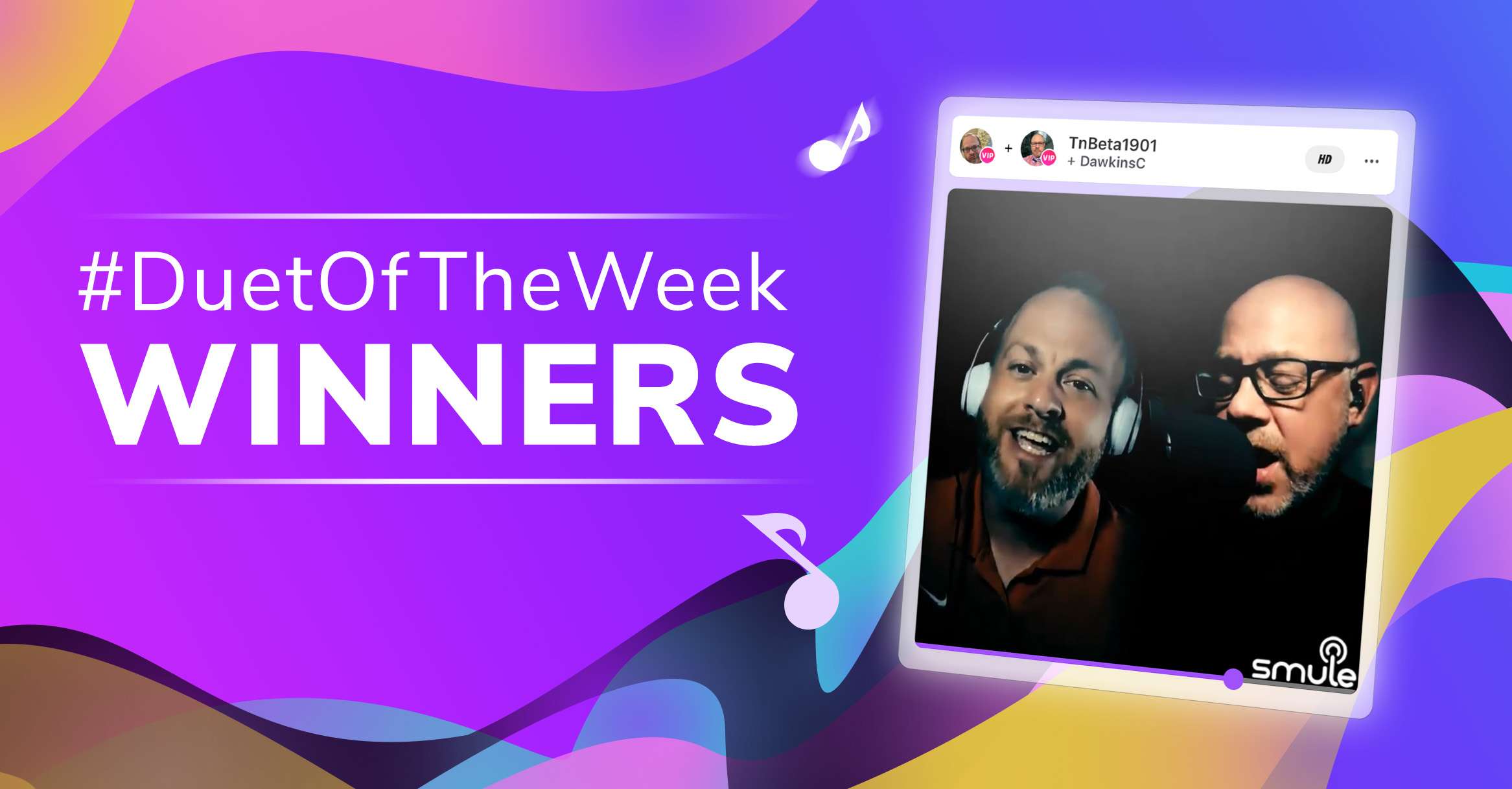 Smule Duet of the Week Winners