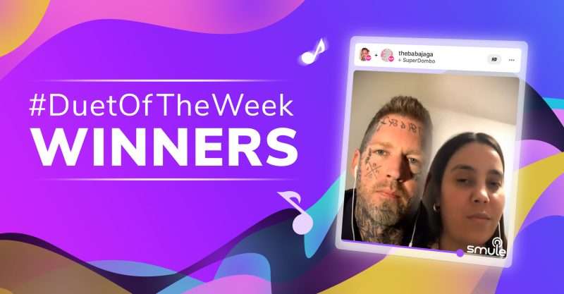 Smule Duet of the Week Winners