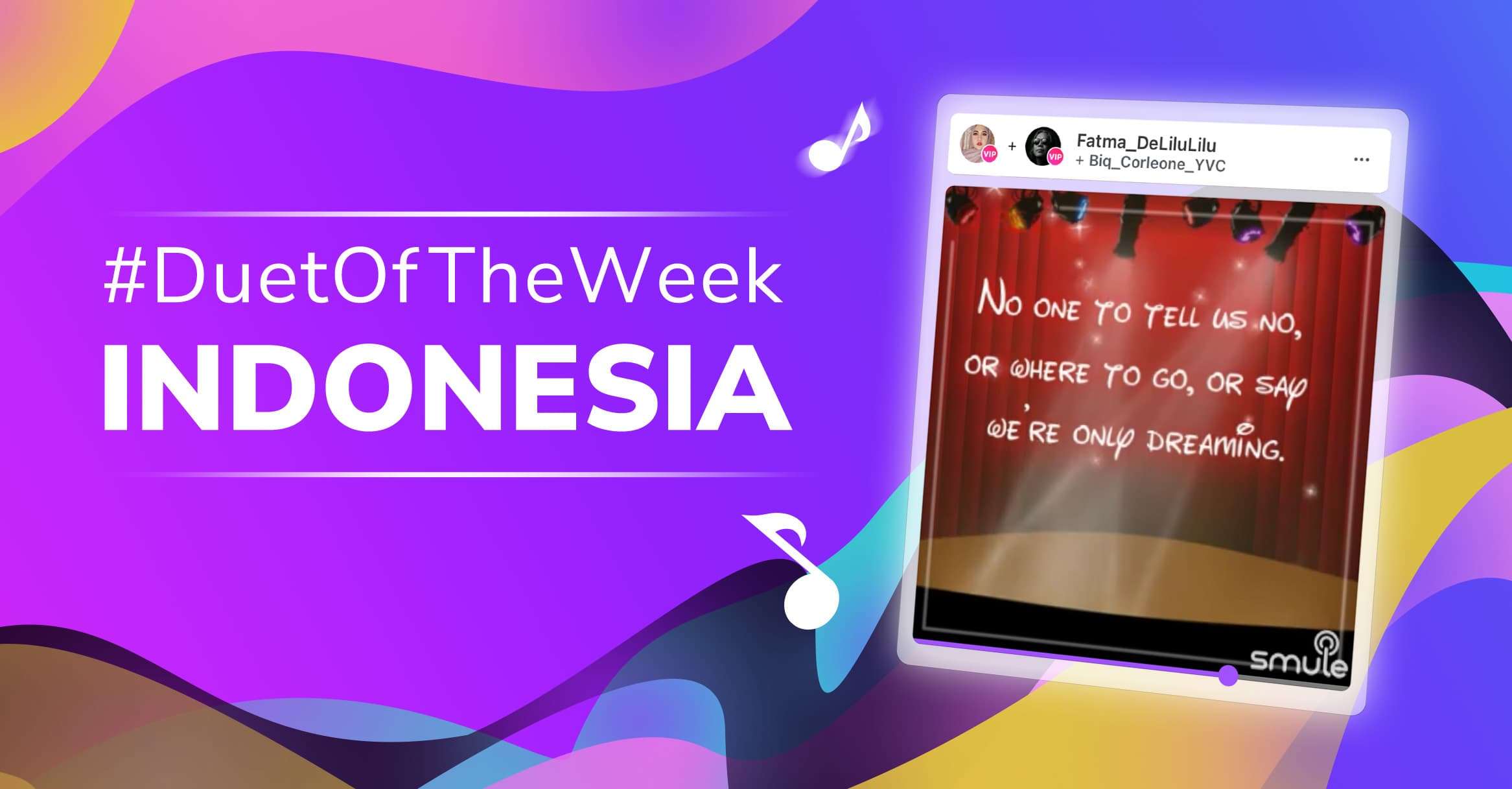 Pemenang Duet of the Week Smule Indonesia