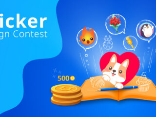 Smule social singing app karaoke sticker contest