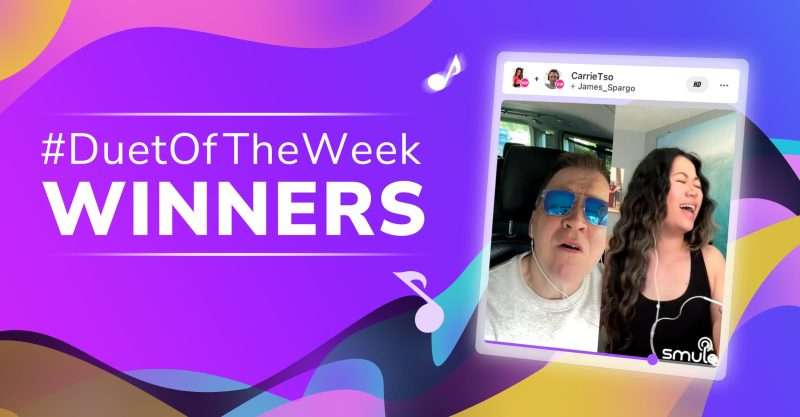 Smule Duet of the Week Winners
