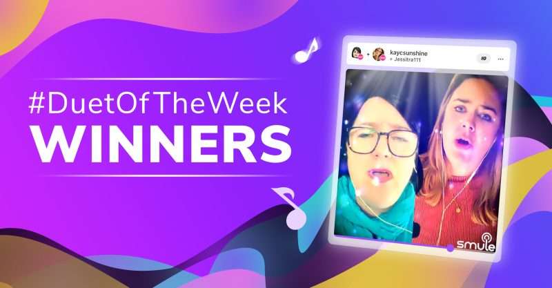 Smule Duet of the Week Winners