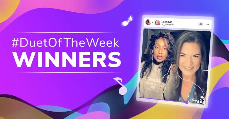 Smule Duet of the Week Winners