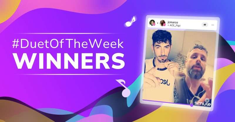Smule Duet of the Week Winners