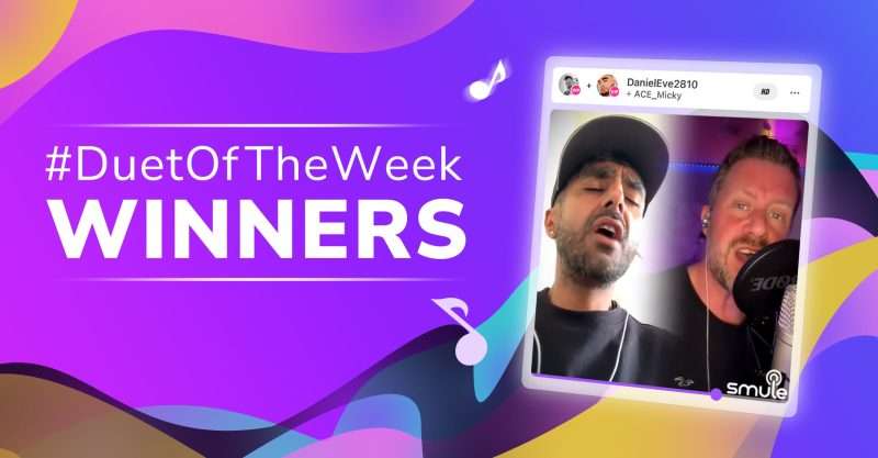 Smule Duet of the Week Winners