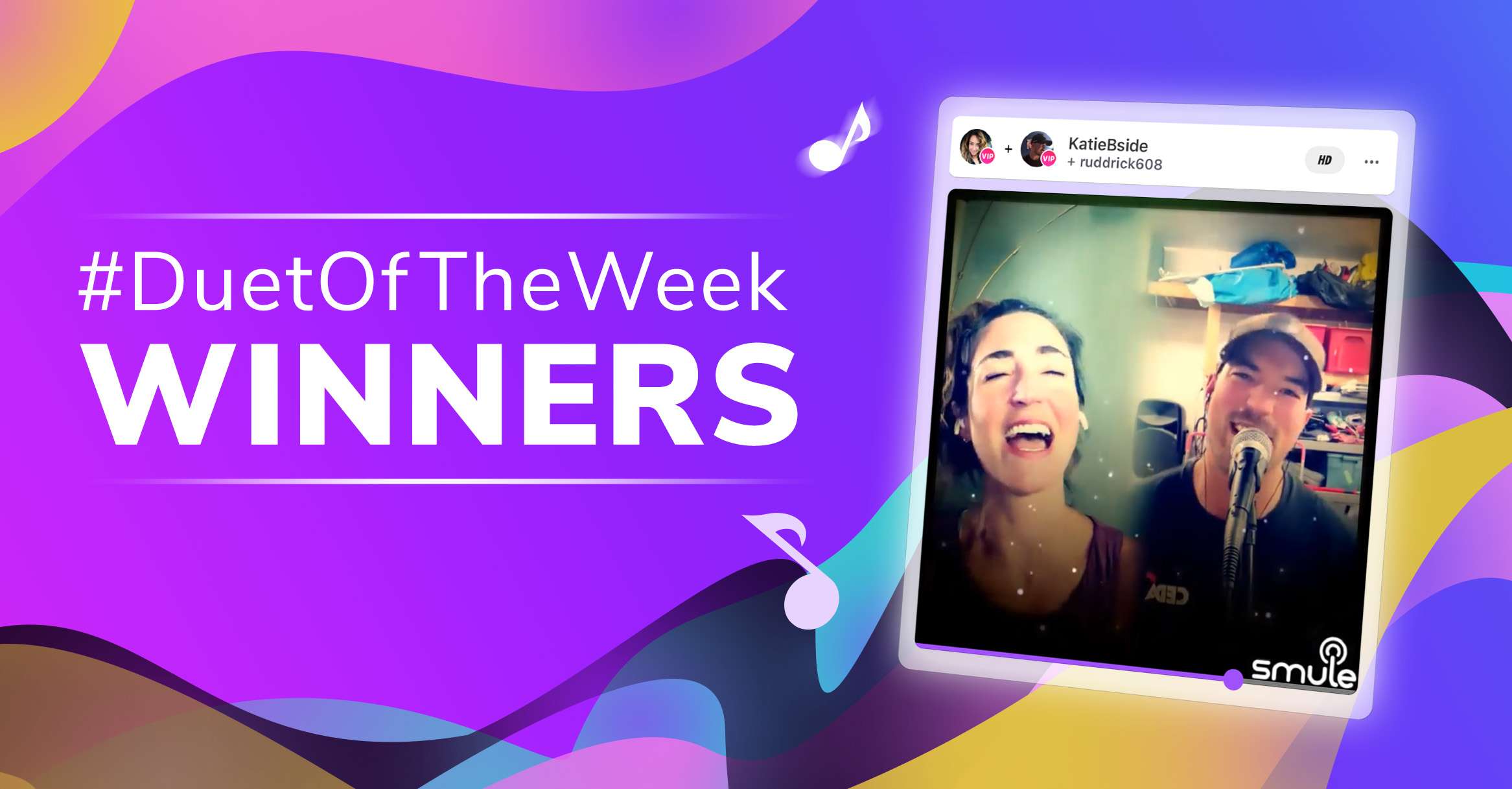 Smule Duet of the Week Winners