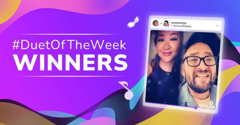 Smule Duet of the Week Winners