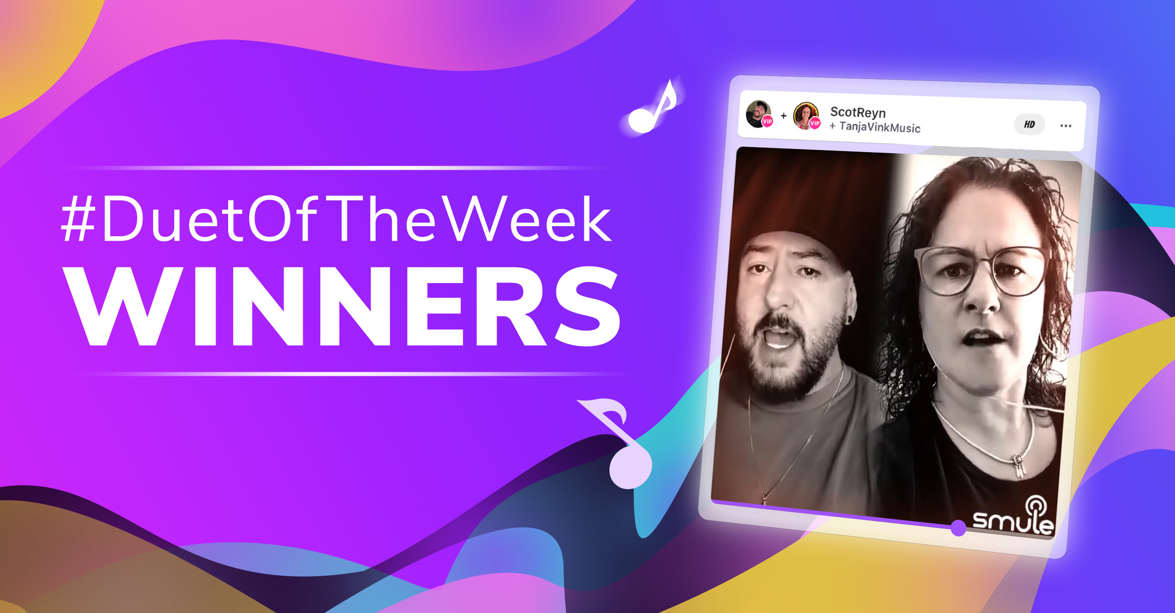 Smule Duet of the Week Winners