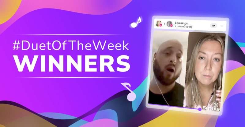 Smule Duet of the Week Winners