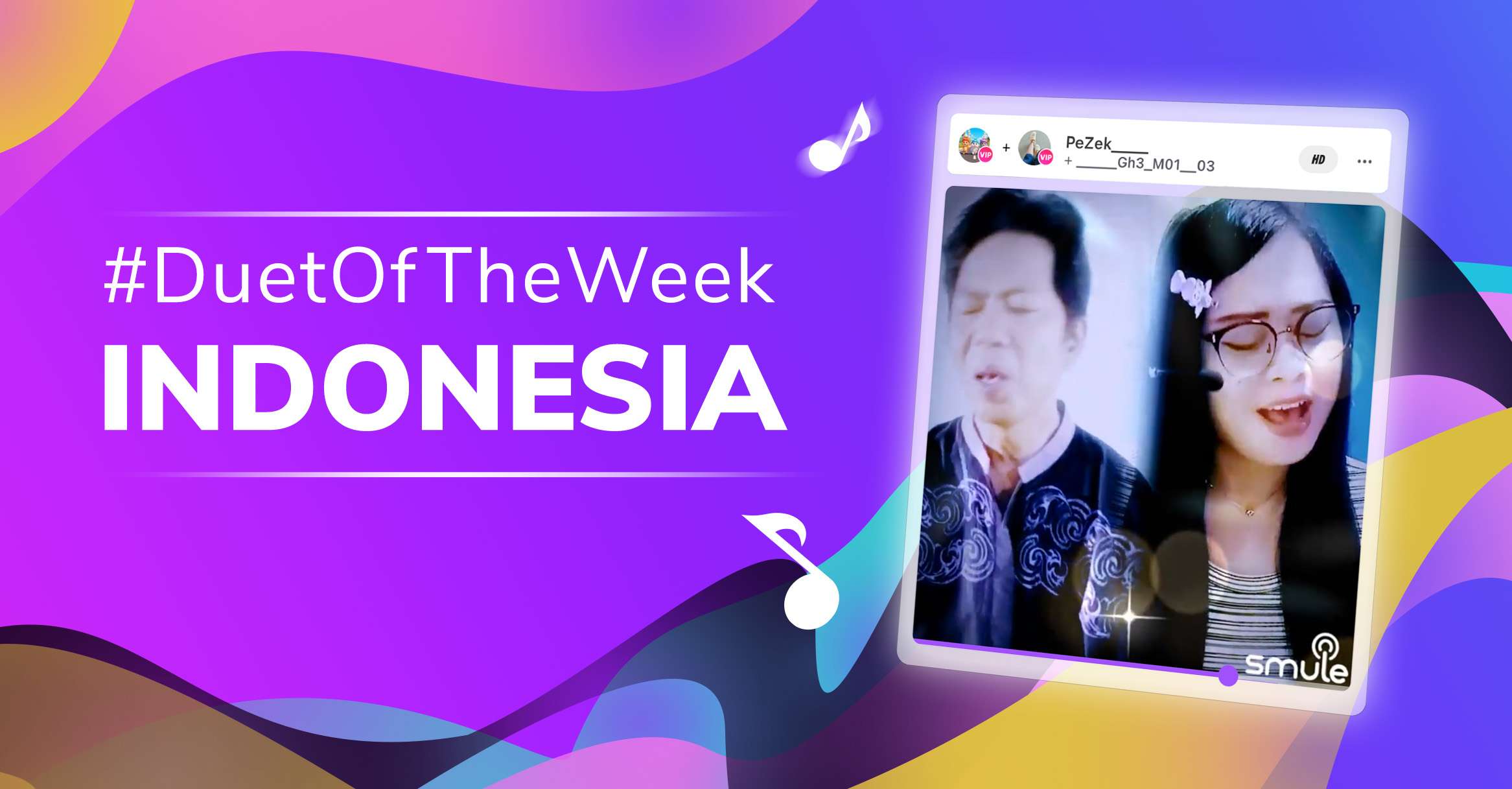 Pemenang Duet of the Week Smule Indonesia
