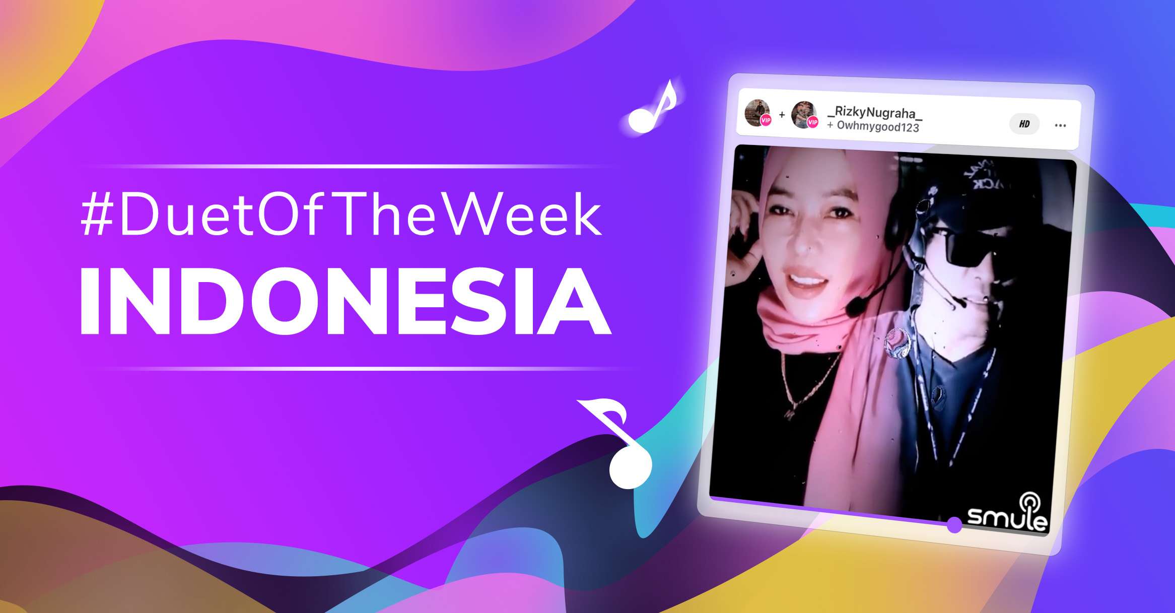 Pemenang Duet of the Week Smule Indonesia