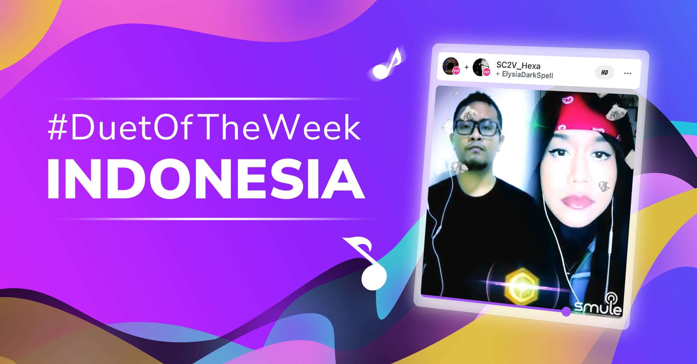 Pemenang Duet of the Week Smule Indonesia