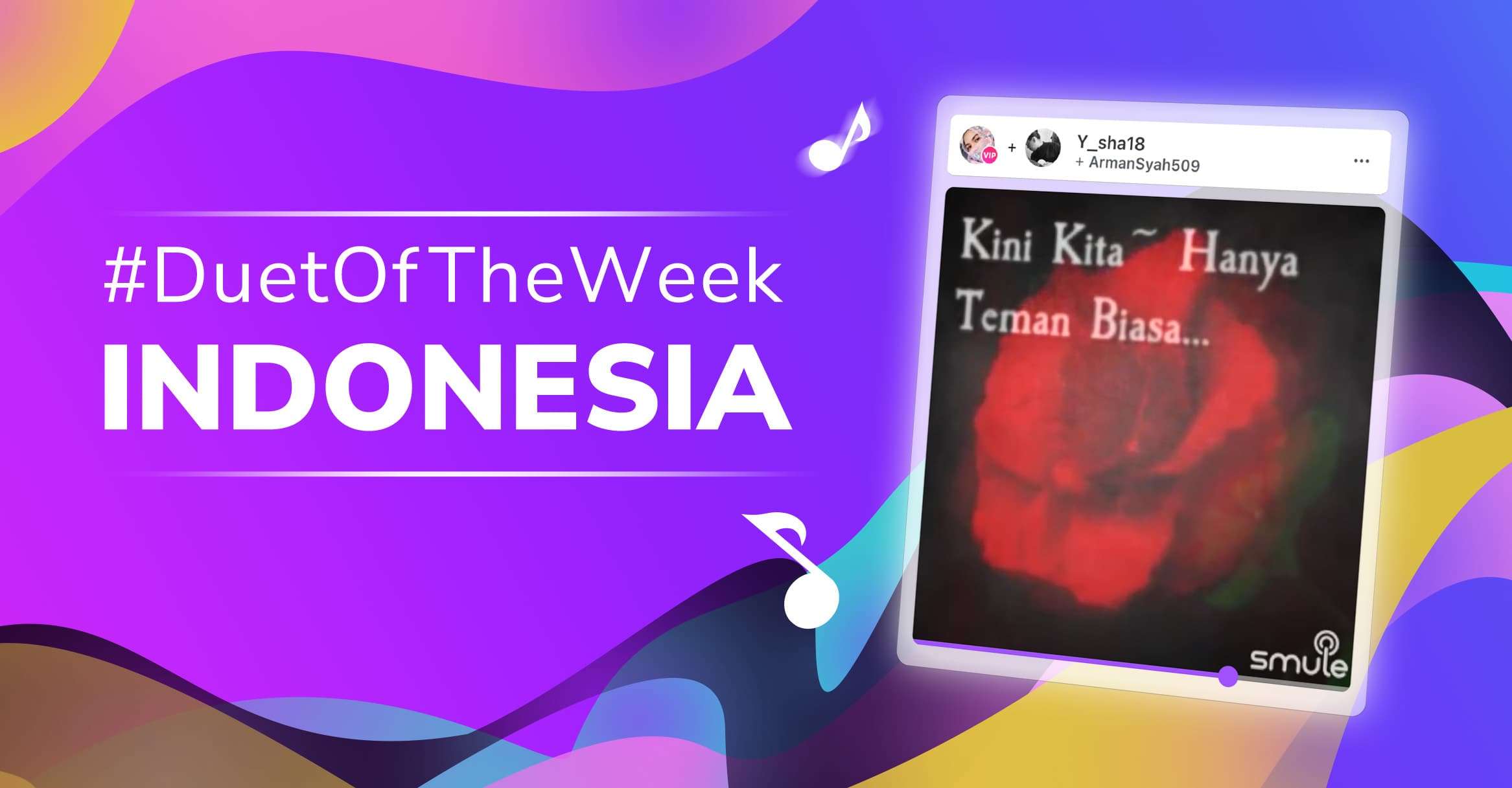 Pemenang Duet of the Week Smule Indonesia