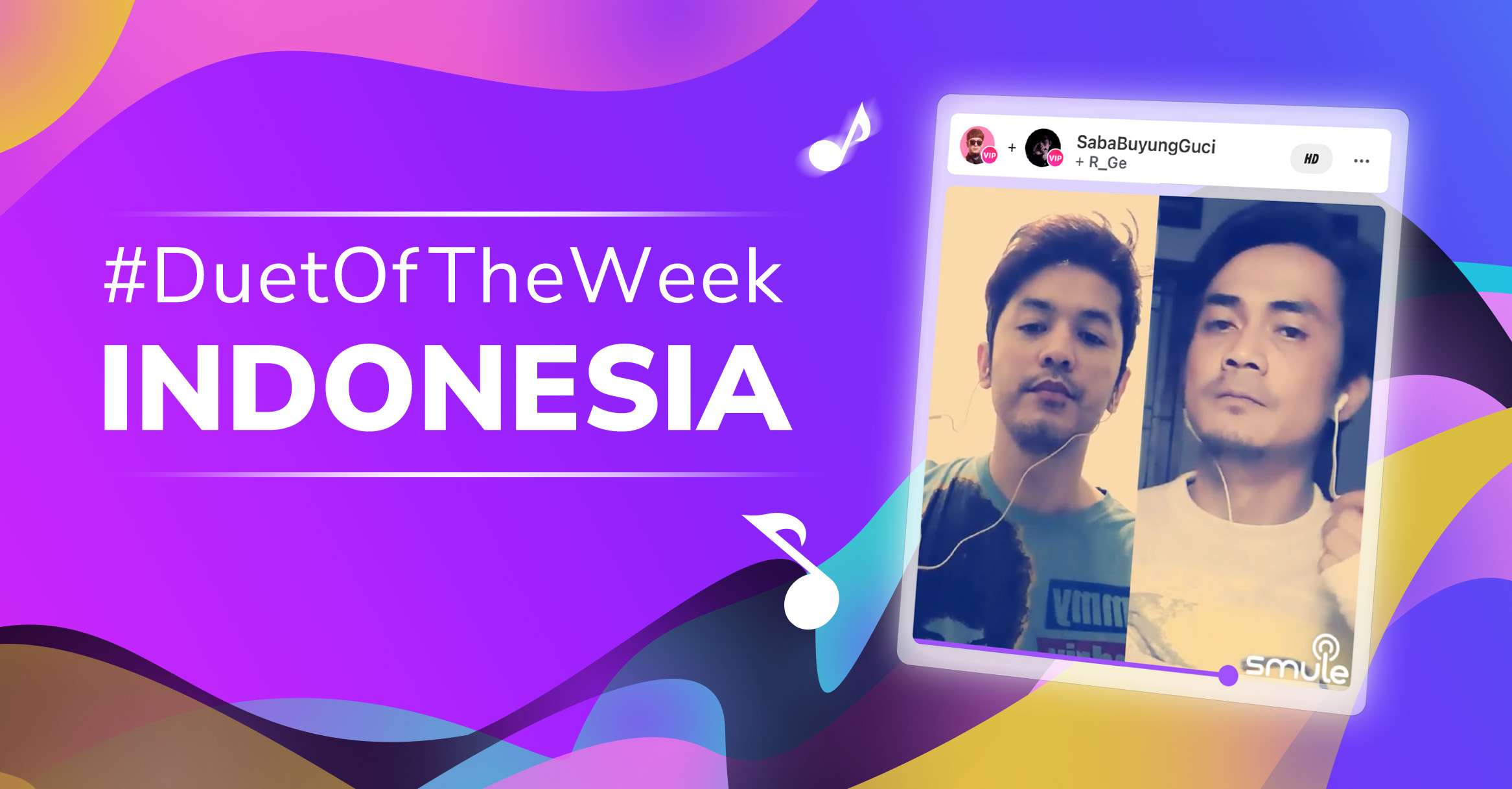 Pemenang Duet of the Week Smule Indonesia