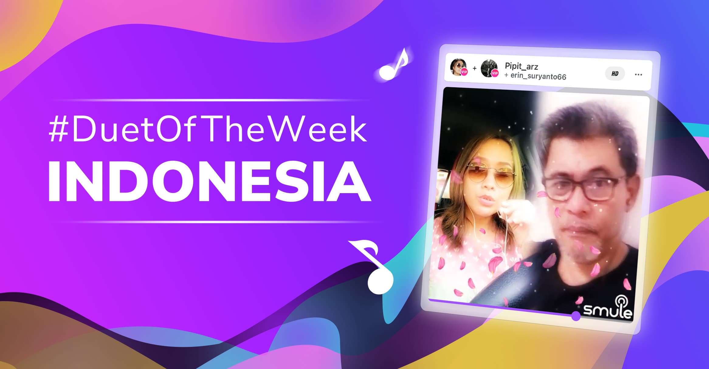 Pemenang Duet of the Week Smule Indonesia