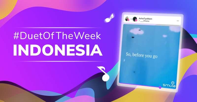 Pemenang Duet of the Week Smule Indonesia