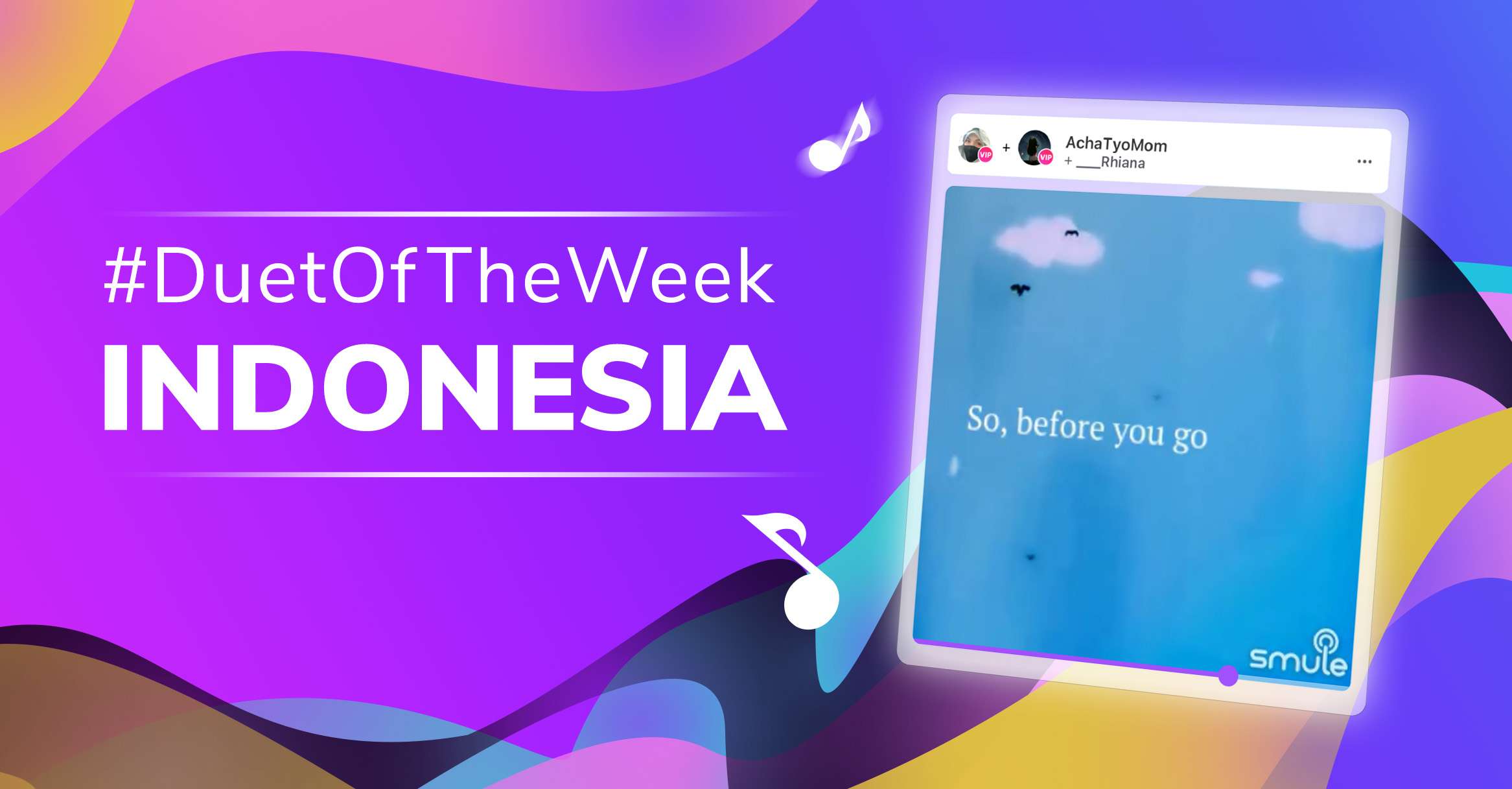 Pemenang Duet of the Week Smule Indonesia