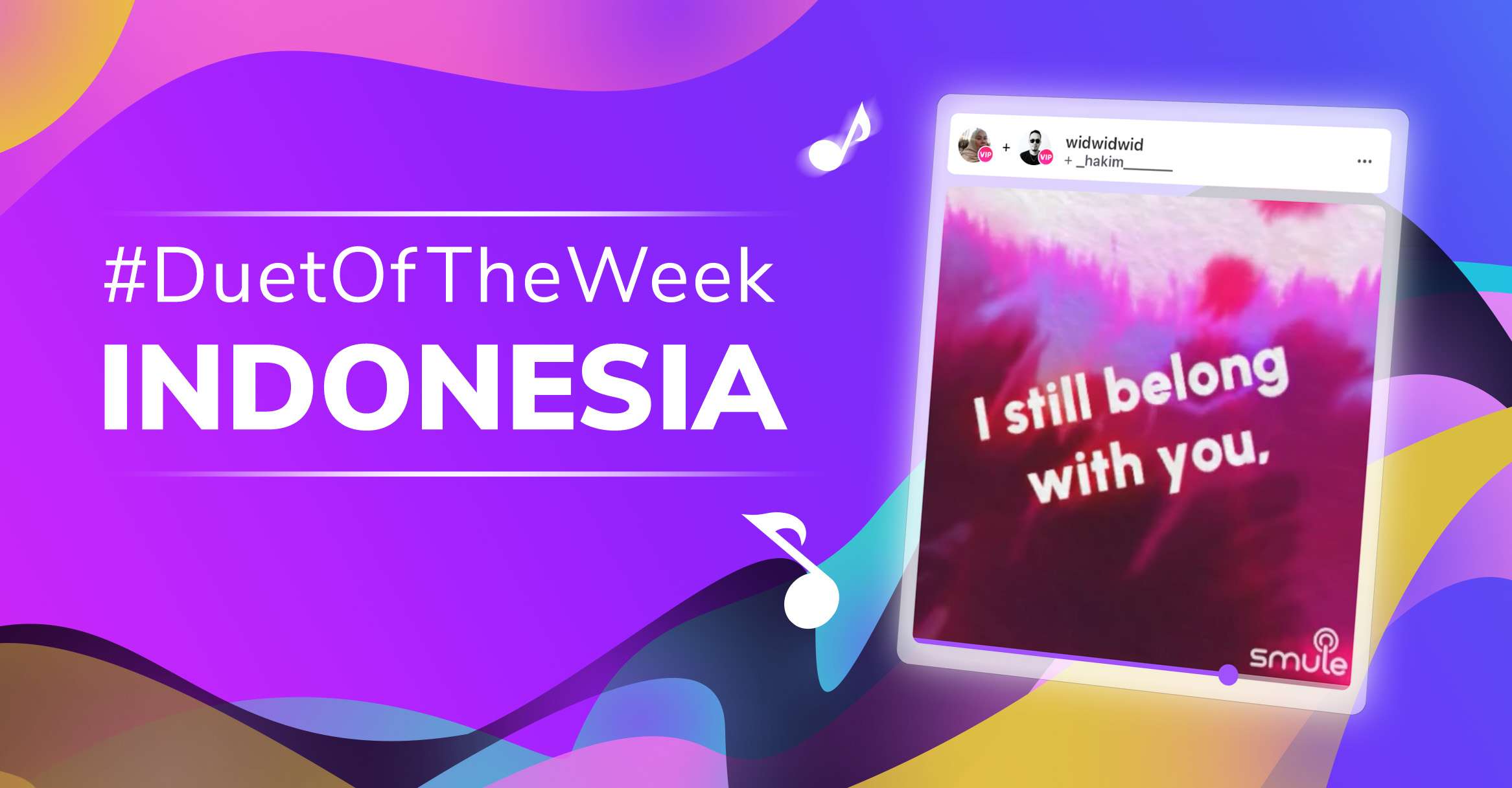 Pemenang Duet of the Week Smule Indonesia