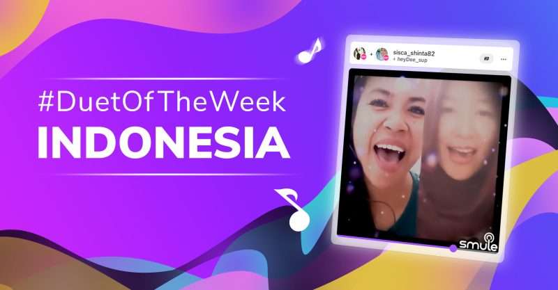 Pemenang Duet of the Week Smule Indonesia