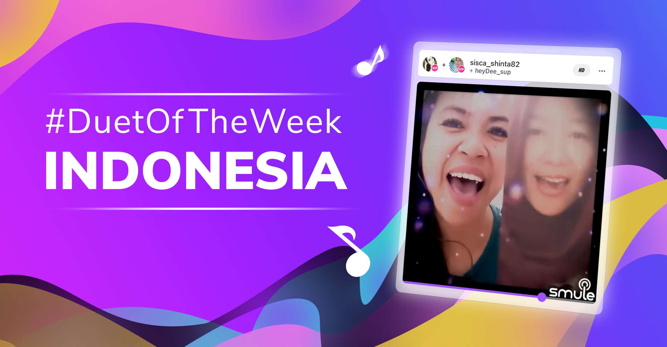 Pemenang Duet of the Week Smule Indonesia