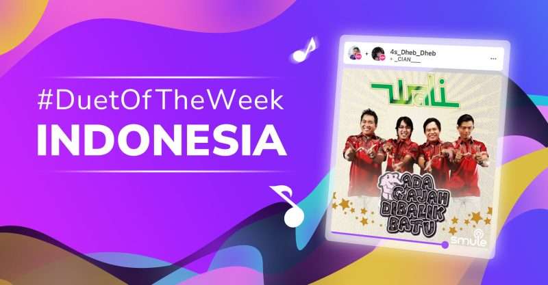 Pemenang Duet of the Week Smule Indonesia