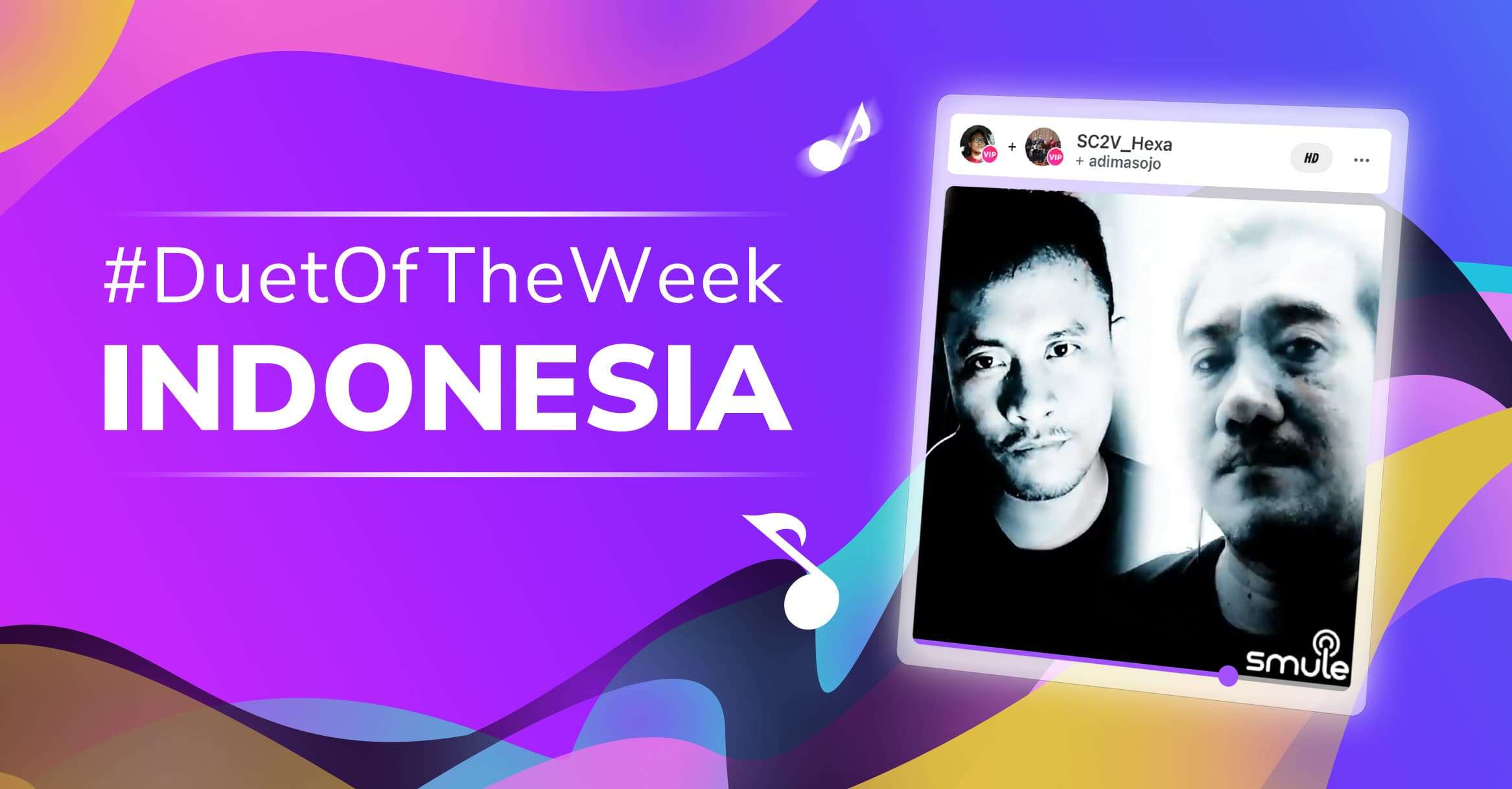 Pemenang Duet of the Week Smule Indonesia