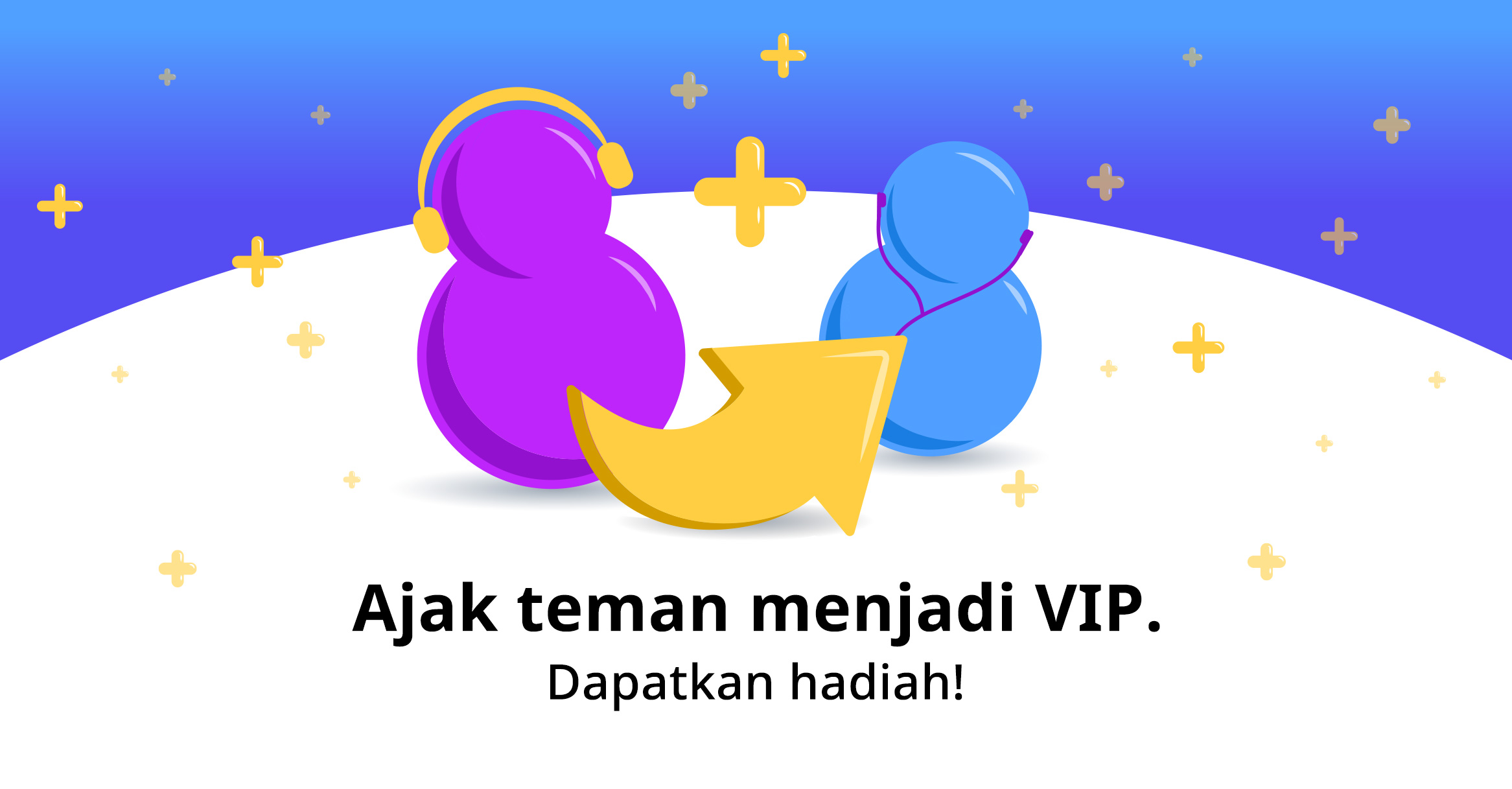 Referensikan Teman Menjadi VIP