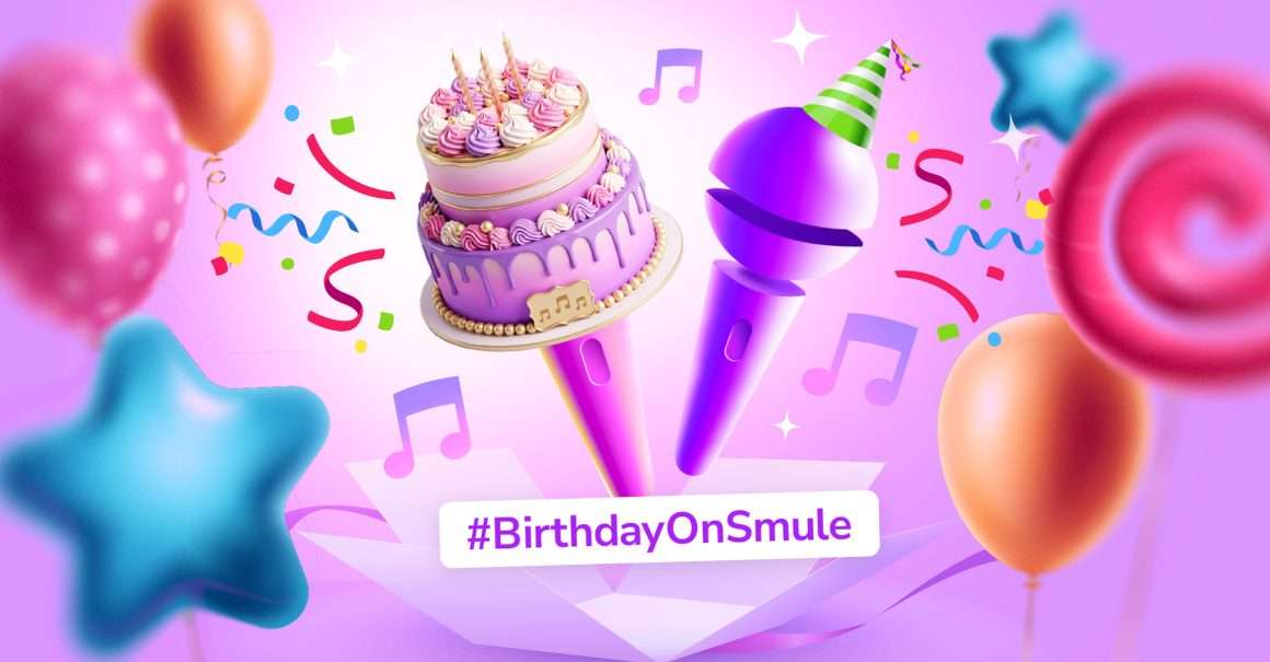 Celebrate: Sing Birthday Songs on Smule, Your Way